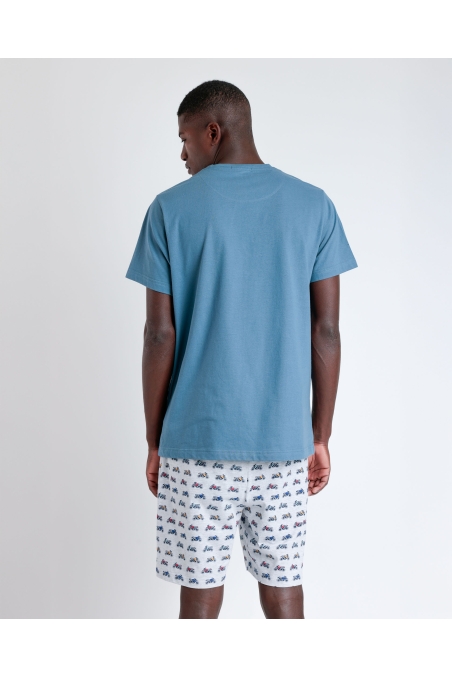 diver pijama manga corta generals para hombre azul (1)