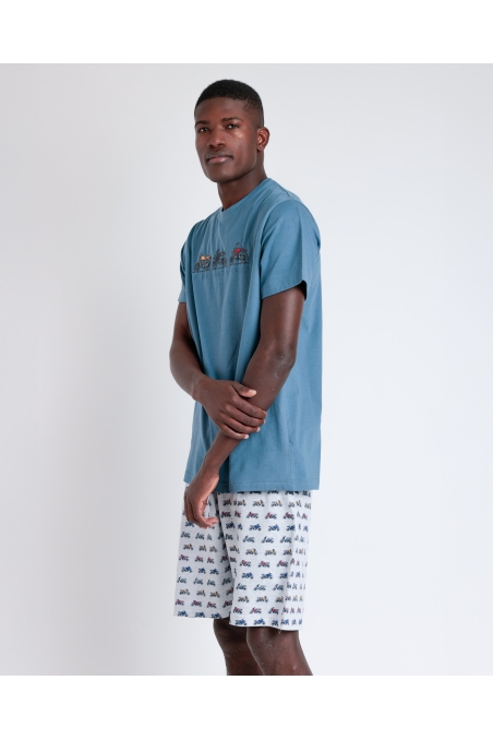 diver pijama manga corta generals para hombre azul (2)