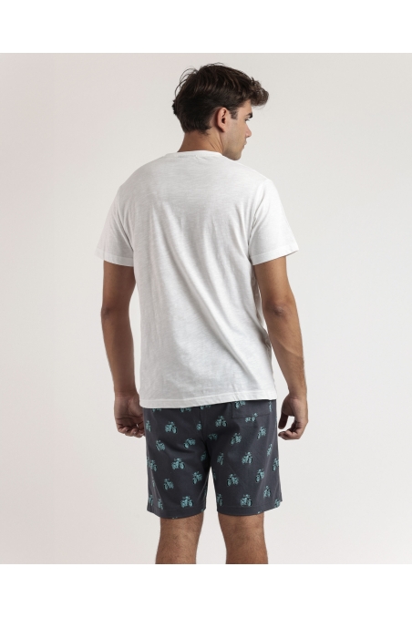 mr wonderful pijama manga corta generals para hombre blanco (1)